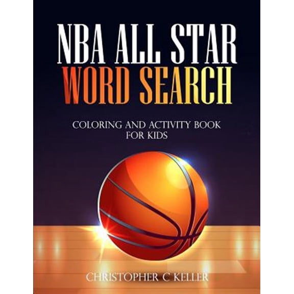 NBA All Star Word Search: Coloring and Activity Book for Kids