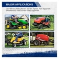thumbnail image 7 of 2 Pcs 13x6.50-6 Mower Turf Tires 13x6.5-6 Lawn and Garden Tractor Tires, 13x6.5x6 Zero Turn Mower Tire, Tubeless 4PR/4Ply, 7 of 7
