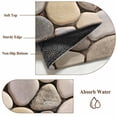 thumbnail image 6 of 3'x5' Rug for Living Room Bedroom, Cobblestones Washable Area Rugs Non-Slip Carpet Mats, Natural Stones Gravel Rock Aesthetic Art Indoor Low Pile Area Rug Runner for Kitchen, Mudroom, 6 of 8