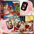 thumbnail image 6 of TOPCHANCES 4G Smart Watch for Boys Girls, 1.83in Touch Screen Kids Smartwatch with Games, Two-way Voice Calls, SOS Call, SMS function (Pink), 6 of 7