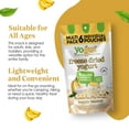 thumbnail image 4 of Freeze-Dried Banana Yogurt Bites, 6-pack, Crunchy Texture, Gluten-Free, Non-GMO, with 5 Billion Probiotic Cultures, 4 of 8