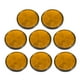 thumbnail image 1 of 8uds Redondo Seguridad Rayos Reflectantes Auto Adhesivo Reflector Naranja, 1 of 1