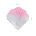 thumbnail image 3 of Diseño no tejido del vestido de boda del pétalo de la simulación de los pétalos de rosa Decoración de la Navidad del día de tarjeta del día de San Valentín, 3 of 8