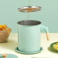 thumbnail image 4 of XunW Grid Canister Bacon Easy Clean Grease Strainer Container Dust-Proof Portable Kitchenware Restaurant Stainless Steel Home, 4 of 11