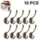 thumbnail image 1 of 10 ganchos antiguos, bronce rojo. Xemadio 221098-3, 1 of 9