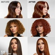 LOreal Paris Feria Multi-Faceted Shimmering Permanent Hair Color, 54 Spiced Copper, 1 kit