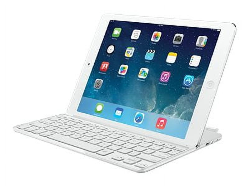 Logitech TB7250W Ultrathin Keyboard/Cover Case for iPad Air - White