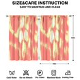 thumbnail image 2 of Watercolor Pink Oil Painting Curtains-blackout Curtains Bedroom Decor Living Room Darkening Grommet Window Drapes 2 Panels Set 41"x63", 2 of 2