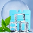 thumbnail image 4 of 2 Pieces Reusable Freezer Cool Block Ice Pack Outdoor cooler ice pack ice Picnic Travel Lunch Box Cooler Ice Box, Blue, 4 of 8