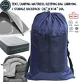 thumbnail image 2 of Tent Bag. For Inflatable Mattress, Flip, Bleacher, Booster Seat, Dog Bed, Moving 24”x14” NAVY BLUE, 2 of 9