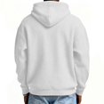 thumbnail image 4 of Yangnuo Mens Trendy Warm Waffle Knit Half Zip Up Hoodies Men's Colorblock Jackets Pocket Tops Mens Sports Large Size Casual Long Sleeve Winter Hoodie, 4 of 6