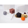thumbnail image 3 of Carol Cao 4 Pack Bubble Candle with Orange - Cube Soy Wax Candles, Home Decor Candle, Scented Candle Set 4 Pieces, Gift for her, 3 of 10