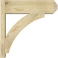thumbnail image 3 of Ekena Millwork 8"W x 26"D x 26"H Thorton Rough Sawn Craftsman Outlooker, Douglas Fir, 3 of 4
