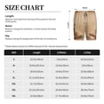 thumbnail image 5 of Rocae Engraved Coffee On Kraft Paper for Men's Soft Sleep Pajama Shorts, Waistband and Pockets, 5 of 9