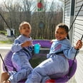 thumbnail image 6 of PRINIC 43" Saucer Tree Swing for Kids, Waterproof Flying Saucer Swing for indoor/playground Textilene fabric seat & Stainless steel frame, 6 of 11