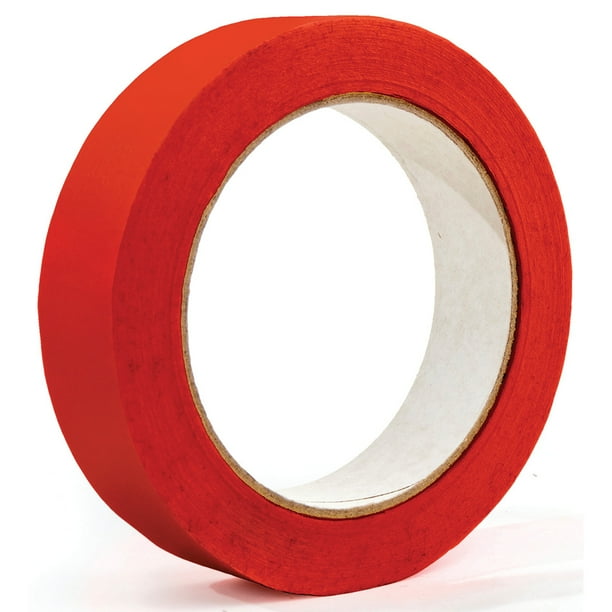 Creativity Street Colored Masking Tape, Red 1" x 60 yds.