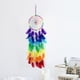 thumbnail image 2 of Wdftyju Tapiz de estilo bohemio, colgante de plumas coloridas, atrapasueños, decoración navideña Wdftyju 4gj6pc8ec7td9mj8, 2 of 9