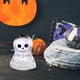 thumbnail image 5 of Xihbxyly Bola de Cristal de Halloween, Calabaza Espeluznante de Resina, Divertidos Adornos de Halloween, Decoración Impermeable, Uso Interior y Exterior, Ideal para Patio, Jardín, 1 Pieza de Adorno., 5 of 6