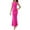 Hot Pink, variant on MIXUE Summer Dresses for Women Solid Color Round Neck Sleeveless Fashion Gown Maxi Dress Outwear,Gray,M