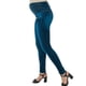 thumbnail image 4 of PANTALON DE MEZCLILLA MATERNIDAD ALMACENES MARIO 3000 AZUL MARINO C/PARCHE MEDIO, 4 of 4