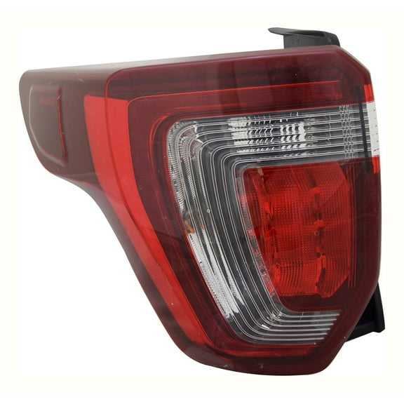 KAI New CAPA Certified Standard Replacement Driver Side Tail Light Assembly, Fits 2016-2019 Ford Explorer