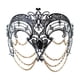 thumbnail image 1 of Accesorio de disfraz de máscara de para fiesta de graduación nocturna de club nocturno de baile de Halloween Cadena de, 1 of 7