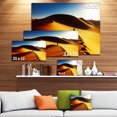 thumbnail image 3 of Yellow Sahara Desert Algeria - Landscape Canvas Art Print, 3 of 4