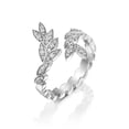 thumbnail image 4 of K-KED Gorgeous Sparkly Cubic Zircon 925 Silver Filled Ring Wedding Women Ring Sz 6-10-8, 4 of 6