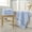 Light Blue, variant on WelHome 100% Cotton 4 Piece Ultra SOFT TWIST Solid Bath Towels Set, 600 GSM, 30in x 54in, Highly Absorbent, Bathroom Towels For Everyday Use, Light Blue
