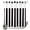 Black White, variant on No Hook Shower Curtain, Black Striped Shower Curtains for Bathroom with See Through Top Window, Modern Farmhouse Black White Stripes Waterproof & Washable Bath Curtain Long 72"x78"