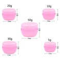 thumbnail image 2 of 10Packs 30G/30ML Frosted Container Jars with Inner Liner for Scrubs, Oils, Salves, Creams, Lotions, Makeup Cosmetics, Nail Accessories, Beauty Aids(Pink), 2 of 5