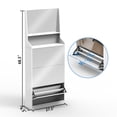 thumbnail image 4 of Shoe Cabinet With Mirrors, Shoe Storage Cabinet With Flip Drawers, Vertical Shoe Cabinet Narrow Shoe Rack For Entryway Front Door Entrance, 4 of 9