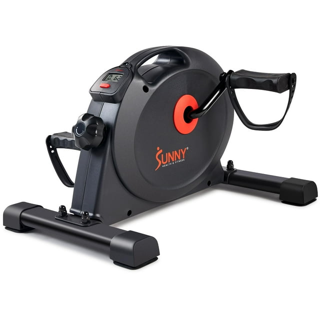 Mini pedalera ejercitadora Sunny Health SF-B023005DGY de doble uso