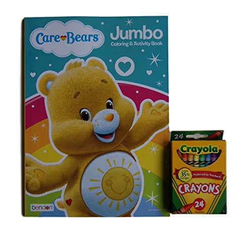 Download Care Bears ''Funshine Bear'' Jumbo Coloring and Activity ...