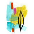 thumbnail image 3 of Vess, June Erica 17x24 Black Modern Framed Museum Art Print Titled - Fringe Aspect I, 3 of 5