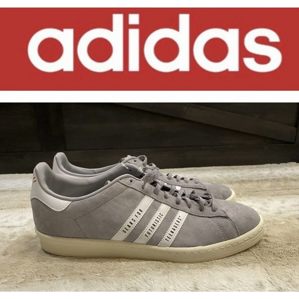 Ad-id-as NWT Size 12.5 Campus Human Made Mens Casual Shoes Grey/cloud White FY0733