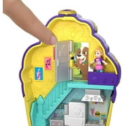Polly Pocket Pocket Sweet Treat Cupcake Cafe-Themed Compact with Dolls