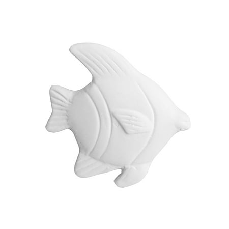 Foil Angel Fish - Ceramic bisque unpainted unfinished bi5233 Angel fish 2?