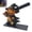 Orange, variant on Vintage Halloween Wooden Table Centerpiece, Pumpkin Scarecrow Decor with Base for Spooky Party(Black,One Size)