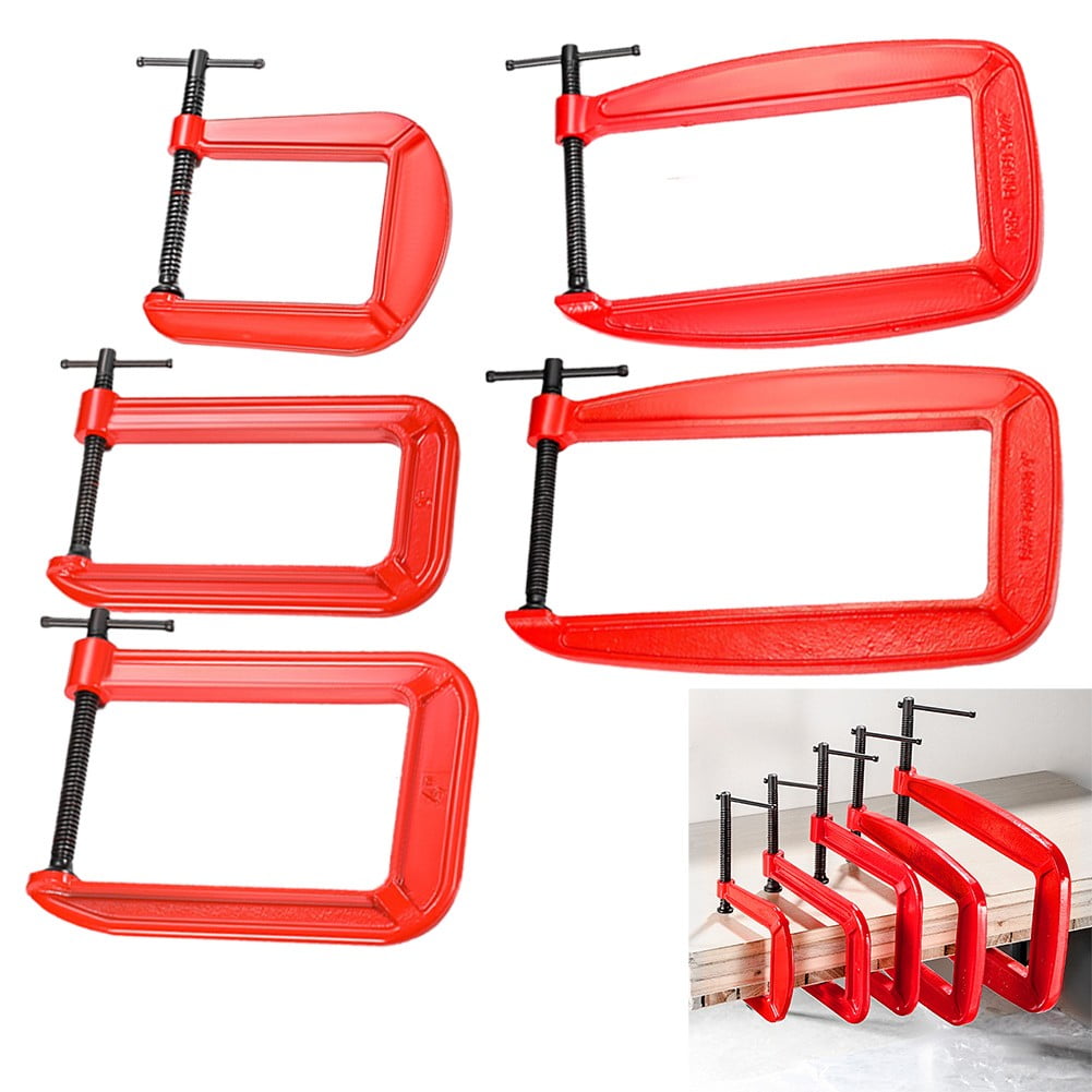 G Type Clamp For Woodworking Projects Large Jaw Opening And Deep Throat D Fangkenuo
