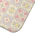 thumbnail image 5 of Pioneer Flower Floral Print Pattern 1 Pack Kitchen Dish Drying Mat, Ultra Absorbent Microfiber Dish Drainer Mat, 16"x18", 5 of 6