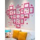 thumbnail image 2 of Creative Wall Photo Frame Set With 12 Frames, Without Drilling Or Damaging Wall, Can Display Pictures Or Xmas Decoration, Also Comes With Butterfly St, 2 of 4