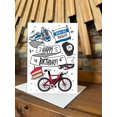 thumbnail image 5 of Birthday Card Sole Inspired Triathletes Cyclists 11x16cm, 5 of 5