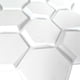 thumbnail image 3 of Panel Decorativo 3d Profesional 50x50cm Caja Con 10 Piezas X2603 MIEL BLANCO, 3 of 7