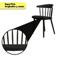 thumbnail image 3 of Set de 2 Sillas de Diseño Moderno para Comedor y Hogar – Uso Interior y exterior, 3 of 6