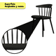 thumbnail image 3 of Set de 2 Sillas de Diseño Moderno para Comedor y Hogar – Uso Interior y exterior, 3 of 6