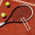 thumbnail image 1 of Raindrops 5Pcs Tennis Racket Shock Absorbers White Silicone Portable Lightweight Sports Accessory, 1 of 8