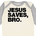 thumbnail image 4 of Inktastic Jesus Saves Bro Christian Boys or Girls Long Sleeve Baby Bodysuit, 4 of 5