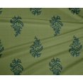 thumbnail image 4 of oneOone Polyester Lycra Fabric Leaves & Floral Block Decor Fabric Printed BTY 56 Inch Wide, 4 of 4