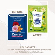 CHRYSAL Clear 200 Piece Universal Flower Food